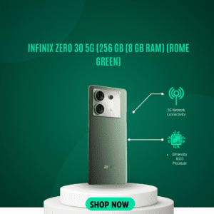 Infinix Zero 30 5G (256 GB (8 GB RAM) (Rome Green)