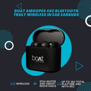 (Refurbished) Boat Airdopes 402 Bluetooth Truly Wireless In Ear Earbuds