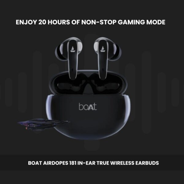 Boat Airdopes 181 in-Ear True Wireless Earbuds